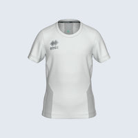 Errea Shirt Remy Woman Short Sleeve (Junior) - White Gray