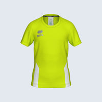 Errea Shirt Remy Woman Short Sleeve (Junior) - Yellow Fluo White