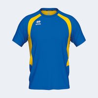 Errea Adrien Shirt Short Sleeve - Blue Yellow