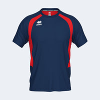 Errea Adrien Shirt Short Sleeve - Navy Red