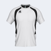 Errea Adrien Shirt Short Sleeve (Junior) - White Black