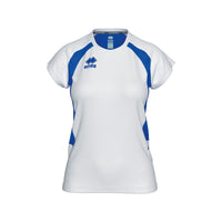 Errea Shirt Anika Short Sleeve - White Blue