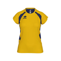 Errea Shirt Anika Short Sleeve - Yellow Navy