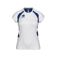 Errea Shirt Anika Short Sleeve (Junior) - White Navy