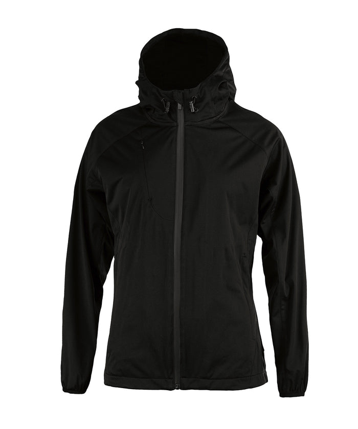 Nimbus Women’s Fargo – Functional Hooded Softshell - Black