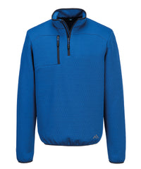 Portwest KX3 Sport Textured ¼-zip Sweatshirt - Blue