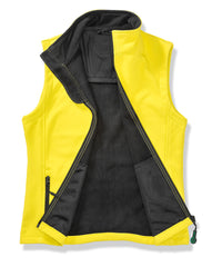Result Printable Softshell Bodywarmer - Yellow/Black