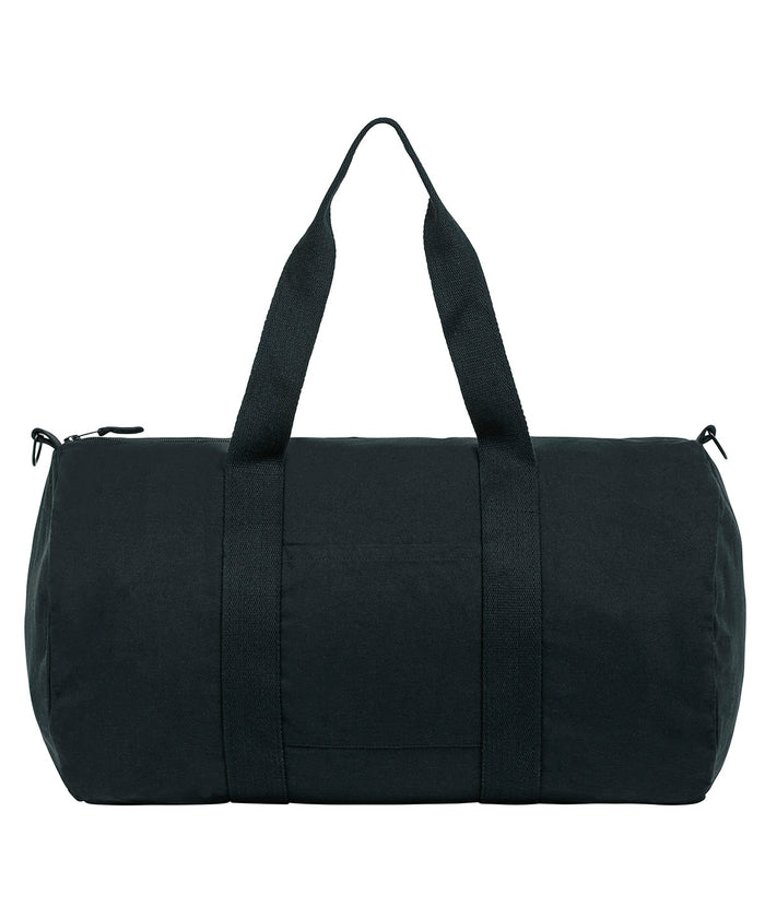 Stanley/Stella Duffle Bag with Canvas Fabric - Black