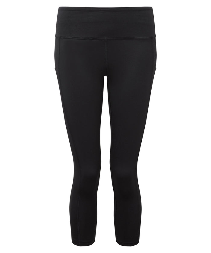 Women's TriDri® Recycled Capri Leggings - Black