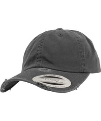 Flexfit Low-profile Destroyed Cap - Black