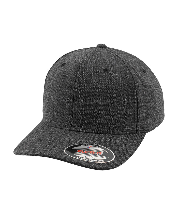 Fine Melange Flexfit - Black