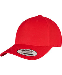 Flexfit Yp Classics 5-panel Premium Curved Visor Snapback Cap - Ballad Blue