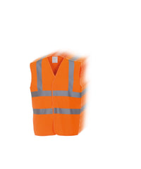Hi-Vis Vest Pack in Orange - 50 Yoko 2-Band Waistcoats
