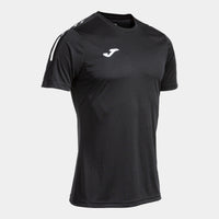 Joma Eco Essential Short Sleeve T-shirt (Adult) - Black