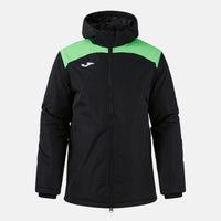 Joma Glacier Anorak (Junior) - Fluorescent Green Black