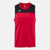 Joma Phoenix III Sleeveless Shirt (Junior) - Red Black