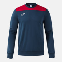 Joma Phoenix III Sweatshirt (Adult) - Dark Navy Red