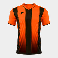 Joma Tiger VIII Short Sleeve T-shirt (Adult) - Orange Black