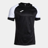 Joma Performance Handball Short Sleeve T-shirt - Black White