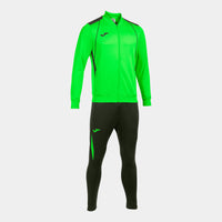 Joma Championship VII Tracksuit (Adult) - Fluorescent Green Black