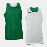 Joma Reversible T-shirt Aro Sleeveless (Adult) - Green White