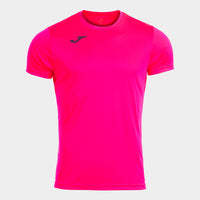 Joma S/s T-shirt Record II (Adult) - Fluorescent Pink