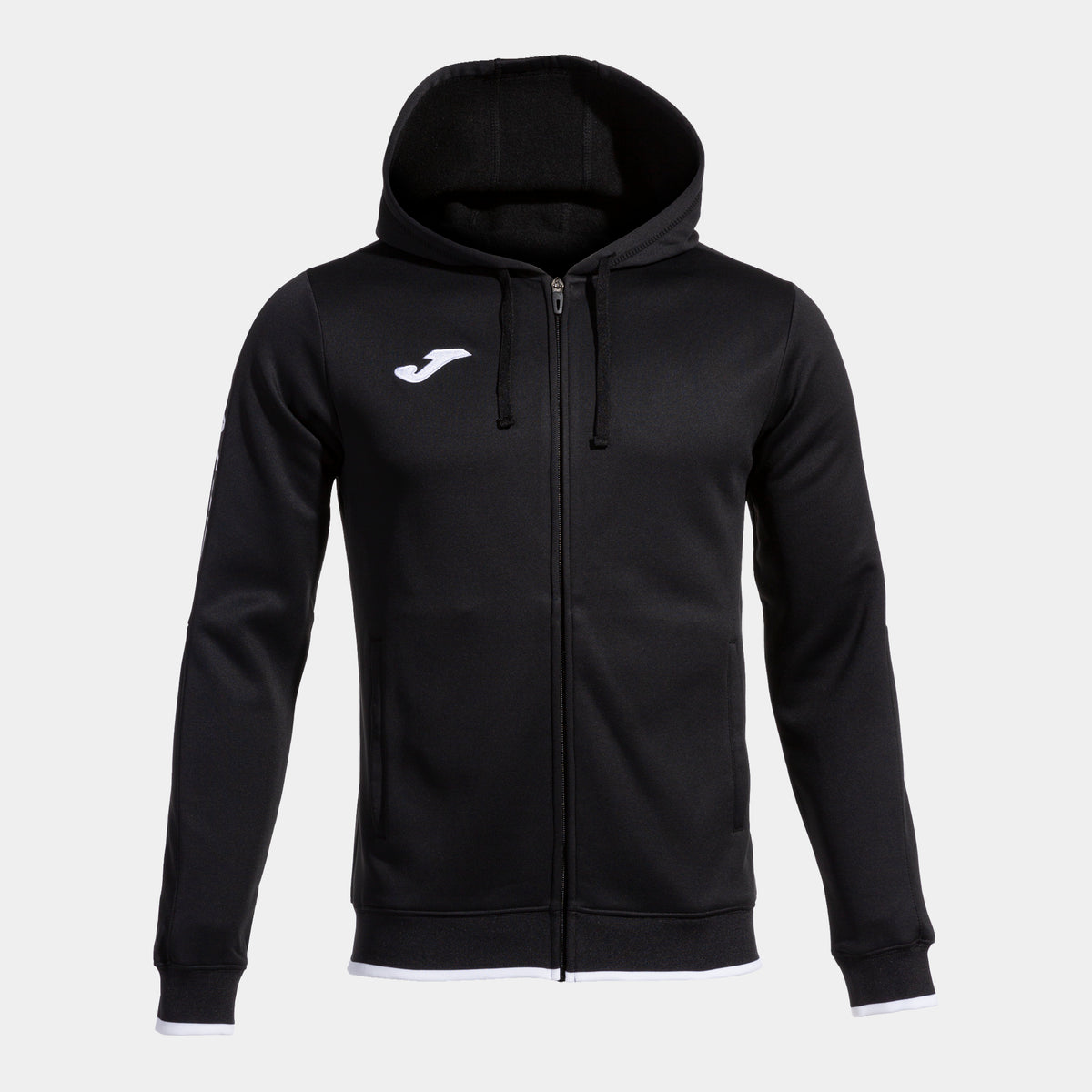 Joma Olimpiada Zip-up Hoodie (Adult) - Black