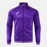 Joma Vintage Eco Retro Full Zip Sweatshirt (Adult) - Violet Gray