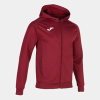Joma Menfis Hooded Jacket (Adult) - Burgundy