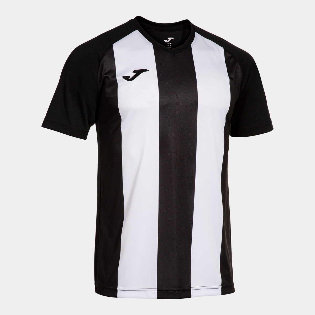 Joma Inter IV Short Sleeve T-shirt (Adult) - Black White