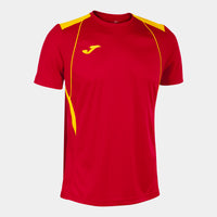 Joma Championship VII Short Sleeve T-shirt (Junior) - Red Yellow