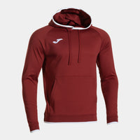 Joma Combi Premium Hoodie (Junior) - Burgundy White