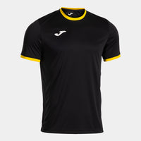 Joma Combi Premium Short Sleeve T-shirt (Adult) - Black Yellow