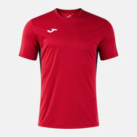 Joma Winner IV Short Sleeve T-shirt (Adult) - Red Black
