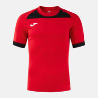 Joma Phoenix III Short Sleeve T-shirt - Red Black