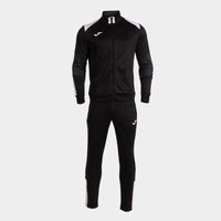 Joma Danubio Tracksuit (Adult) - Black White