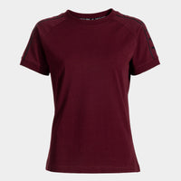 Joma Heroic Short Sleeve T-shirt - Burgundy Black
