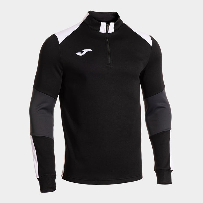 Joma Danubio Sweatshirt (Adult) - Black White