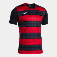 Joma Performance Short Sleeve T-shirt (Adult) - Black Red