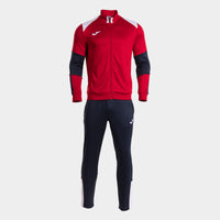 Joma Danubio Tracksuit (Adult) - Dark Navy Red