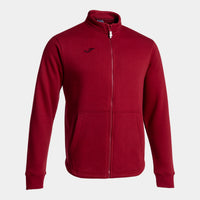 Joma Confort IV Full Zip Sweatshirt (Adult) - Red