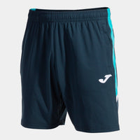 Joma Toledo Bermuda (Junior) - Fluorescent Turquoise Navy Blue