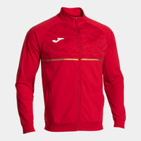 Joma Record III Full Zip Sweatshirt (Adult) - Red