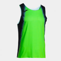 Joma Elite XI Tank Top (Junior) - Fluorescent Green Navy Blue