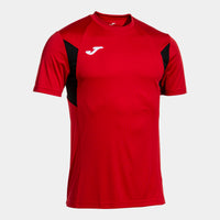 Joma Winner III Short Sleeve T-shirt (Junior) - Red Black