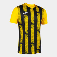 Joma Inter III Short Sleeve T-shirt (Junior) - Yellow Black