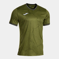 Joma VII Short Sleeve T-shirt (Adult) - Khaki Black