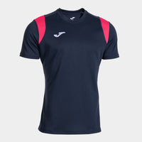 Joma Stimulus Short Sleeve T-shirt (Junior) - Navy Blue Pink