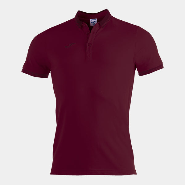 Joma S/s Polo Shirt Bali II (Junior) - Burgundy