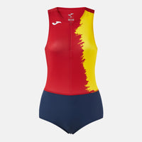 Joma City III Bodysuit (Adult) - Red Yellow